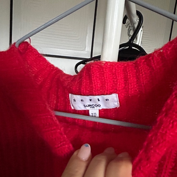 Serie Suncoo Designer Sweater Red T0 - Picture 2 of 3